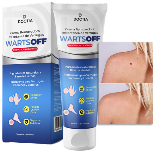 DOCTIA™ WartsOff Crema Removedora Instantánea de Verrugas