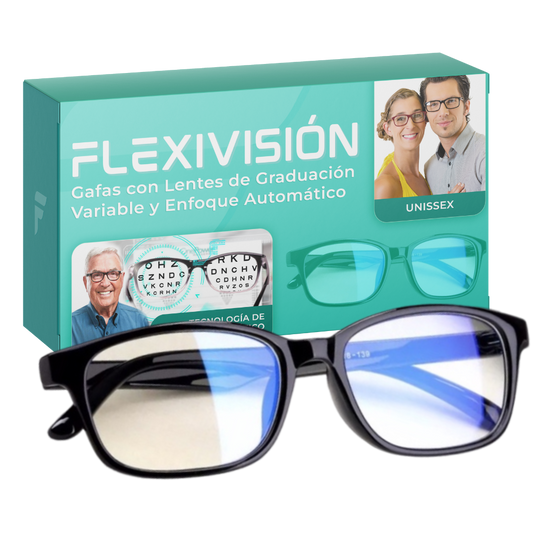 FlexiVisión™ - Gafas con Lentes de Graduación Variable y Enfoque Automático