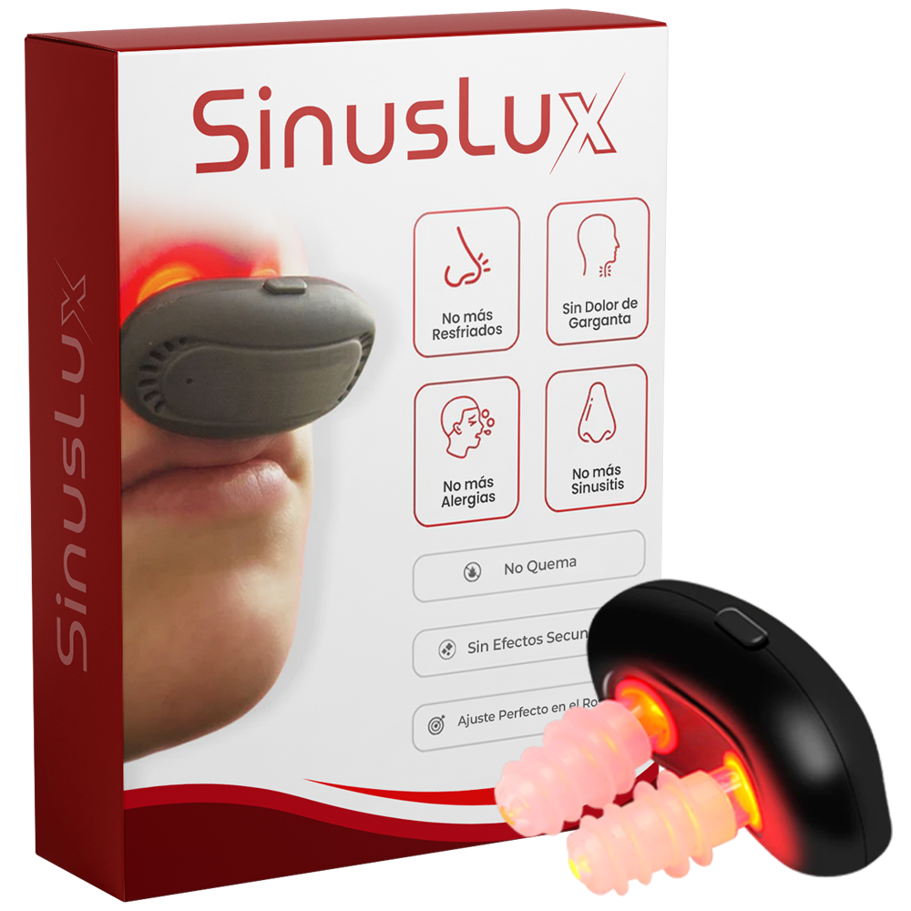 SinusLux - Terapia Nasal con Luz Roja