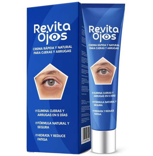 RevitaOjos - Crema Rápida y Natural para Ojeras y Arrugas