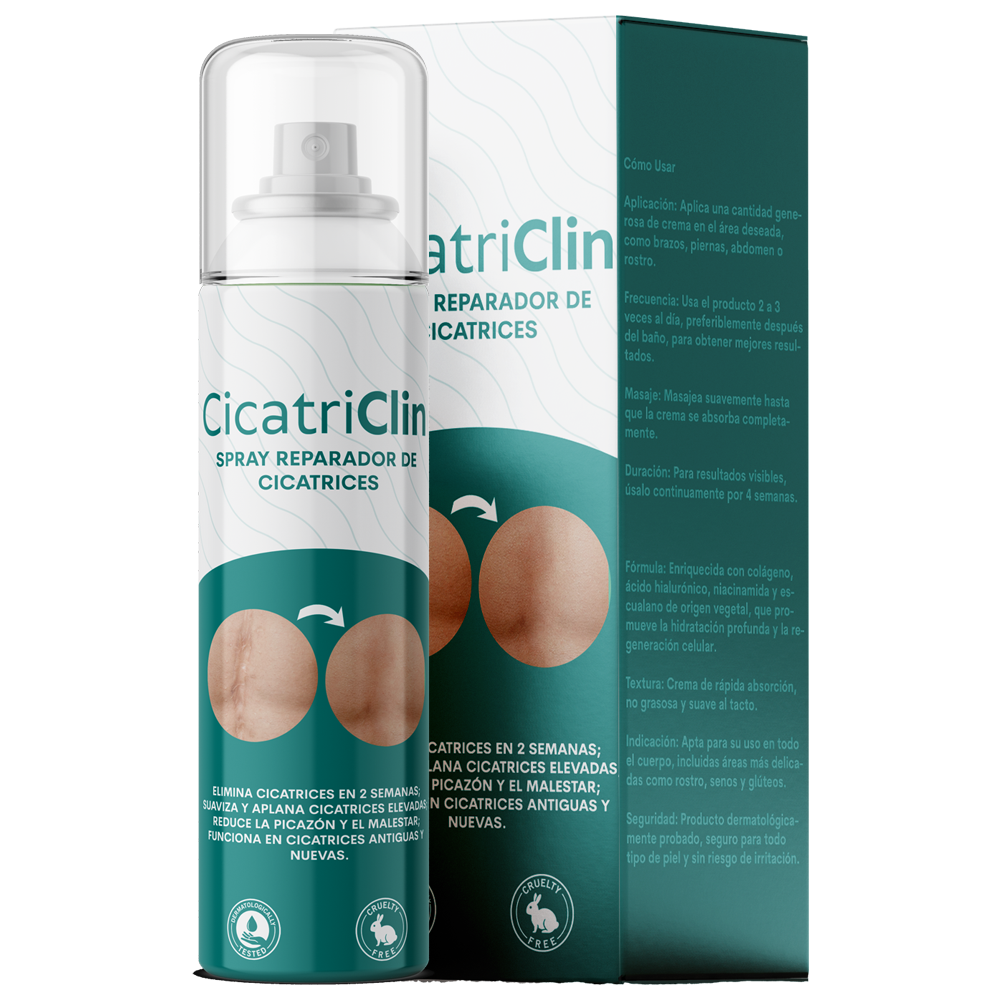 CicatriClin - Spray Reparador de Cicatrices