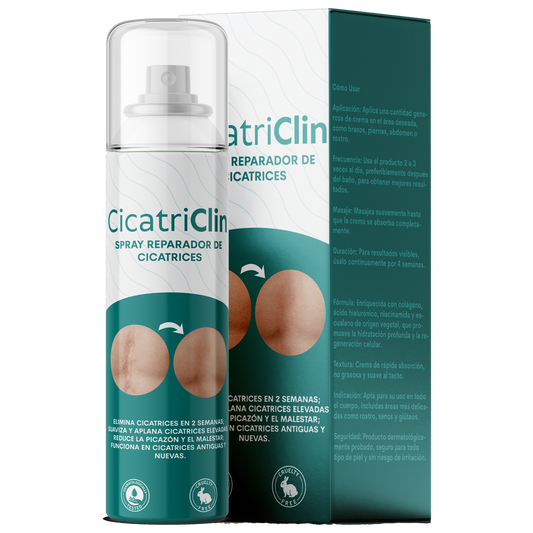 CicatriClin - Spray Reparador de Cicatrices